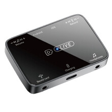 New Suitable for Lighting/TypeC Universal Stereo Live Broadcast Sound Card Adapter Karaoke and Microphone Artifact