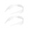 (Transparent)Men Women Adjustable Shirt Collar Support Bundle Stays Reusable Tool Plastic 4