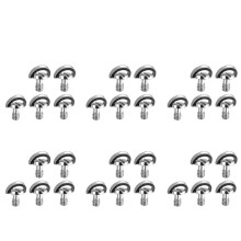 30Er Pack 1/4 Zoll Schnellspanner Platte Befestigungsschraube D-Ring D Welle Qr Schrauben Adapter Halterung Fuer Dslr Kamera Stativ Einbeinstativ Qr