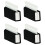 40Pcs Luggage Tags Suitcase Label Bag Travel Accessories Black 1