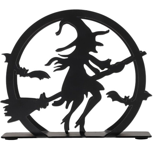 Halloween Napkin Storage Rack, Witch Desktop Napkin Storage Box Dining Table 1
