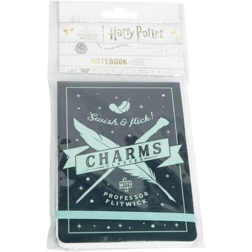 Harry Potter - Lommebog med elastik 13,5x9,5 cm