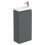 Balterley 400mm Matt Grey Vanity Unit with Basin 1
