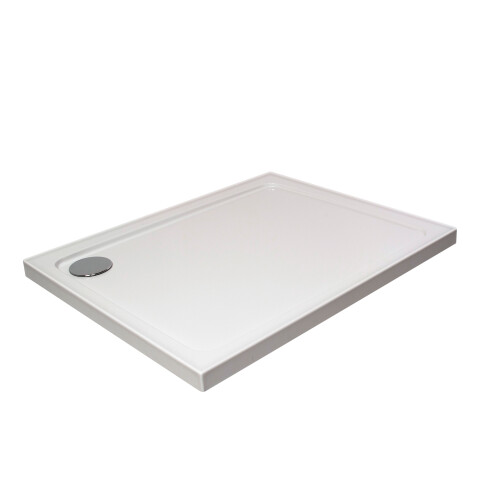 Balterley Stone Tray 1000x800 Incl Upstands White