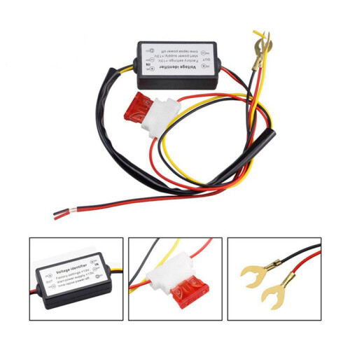 2X Auto LED Dagrijverlichting Controller Relais Harnas Dimmer Aan/Uit 12-18V Mistlamp Controller DRL Controller 2