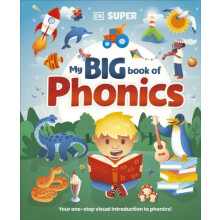 DK Super Phonics My Big Book of Phonics by DK Hardcover Book