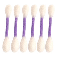 Cat Q Tip Toy Cotton Swabs Cat Toys with Catnip Q Tip Cats Toy Interactive Cotton and Linen Kitty Toy C