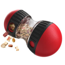 Interaktives Hundespielzeug: Rollball mit Futterautomat Zur Förderung der Intelligenz und Langeweile, 1 Stück