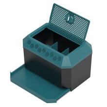 Live Food Storage Box for Lizards and Chameleons, Suitable for Raising Mealworms, Crickets, Dubia Cockroaches
