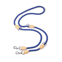 Multipurpose Dog Double Leash - Adjustable Nylon Luxury Hands Free Leash, Double-Headed Pet Leash for 2 Dogs