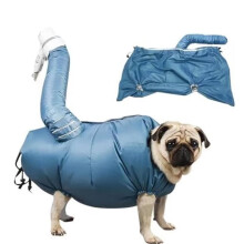 Quick Dry Pet Hair Drying Suit for Medium & Large Dogs, 360 Air Circulation Grooming Accessory for Blow Drying L