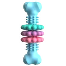 Pet Toys Dog Chew Meaty Bone Toys Bone Type Multi-Meat Pieces Bite Bite Resistant Teeth Toy Set Dog Bone Toy Supplies A