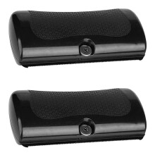 2pc Black Pet Deshedding Brush Ergonomic Dog Brush Cat Grooming Comb Hair Remover Tools for Long and Short Hair Pet