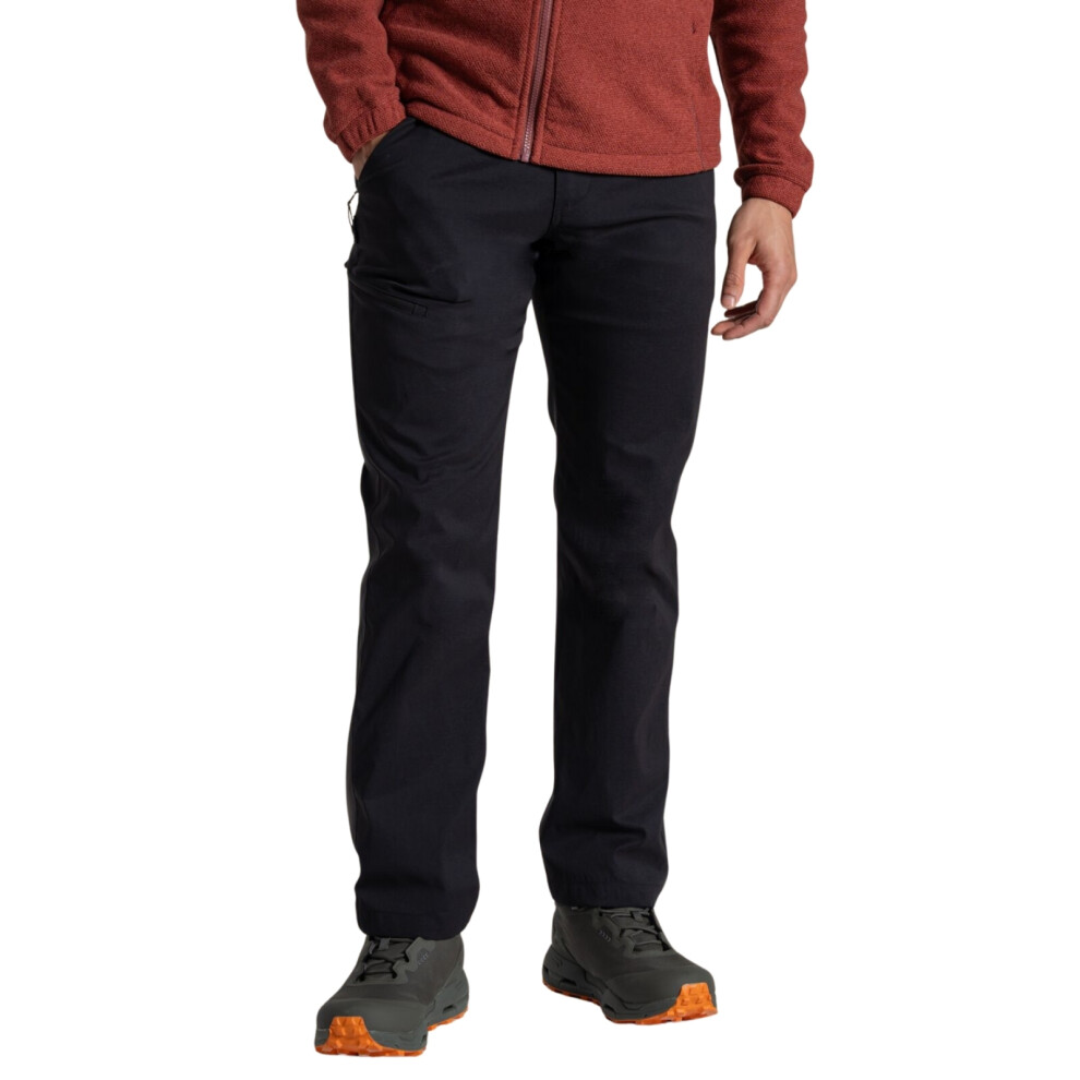 Craghoppers (36 R, Black) Mens Kiwi Pro Iii Thermo Walking Trousers - Black