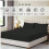 30cm Deep Pocket Fitted Sheet Mattress Protector for All Beds 90-180cm 4