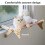 Adjustable Cat Window Perch Hammock Sturdy 40 Lbs Capacity Sunbathing Bed  Washable for Indoor Cats C 5