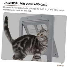 Porta para Cães para Porta de Correr, Porta de Tela para Cães com Trava e Fecho Magnético, Fácil de Instalar, 2 Tamanhos para Cães e Gatos ()