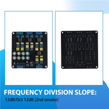 NE5532 Speaker Crossover Filter Dual-Channel 2.0 Stereo High/Mid/Bass 3-Way DIY Speaker Amplifier Divider