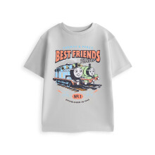 (18-24 Months) Thomas and Friends Short Sleeved T-Shirt (Boys Grey)