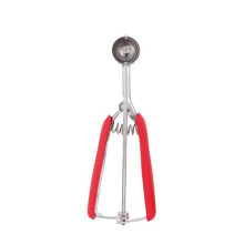 3cm Ice Cream Scoop Cookie Stainless Ice Cream Spoon Fruits Potato Scooper Kitchen Tool-Red