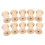 20Pcs Wooden Empty Thread Spools Natural Color 29Mm X23Mm 3