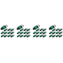 48X Endkappenstopfen für Tropfbewässerungsschläuche 1/2 Zoll Universal-Endkappenanschluss für 16-mm-Sprinkleranlagen mit Tropfbandschläuchen