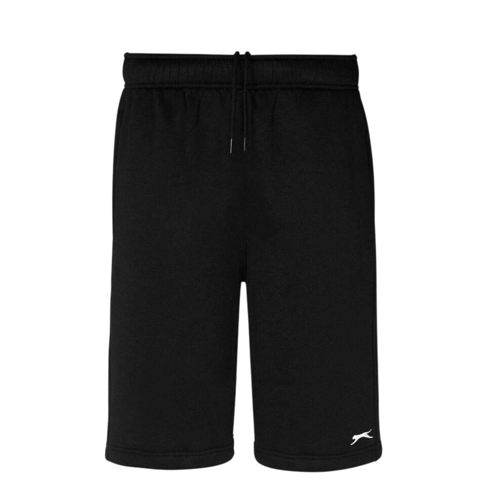 Slazenger (Xxs, Black) Mens Fleece Shorts