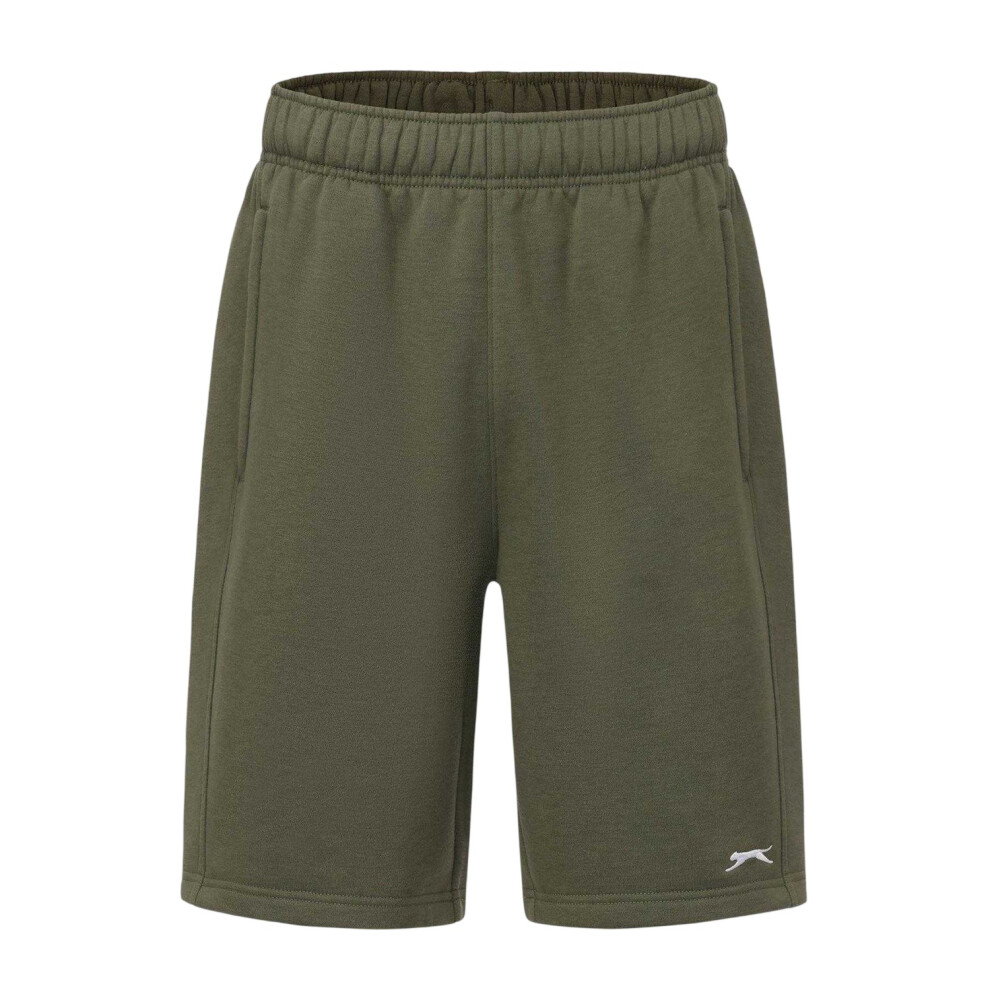 Slazenger (Xxl, Khaki Green) Mens Fleece Shorts