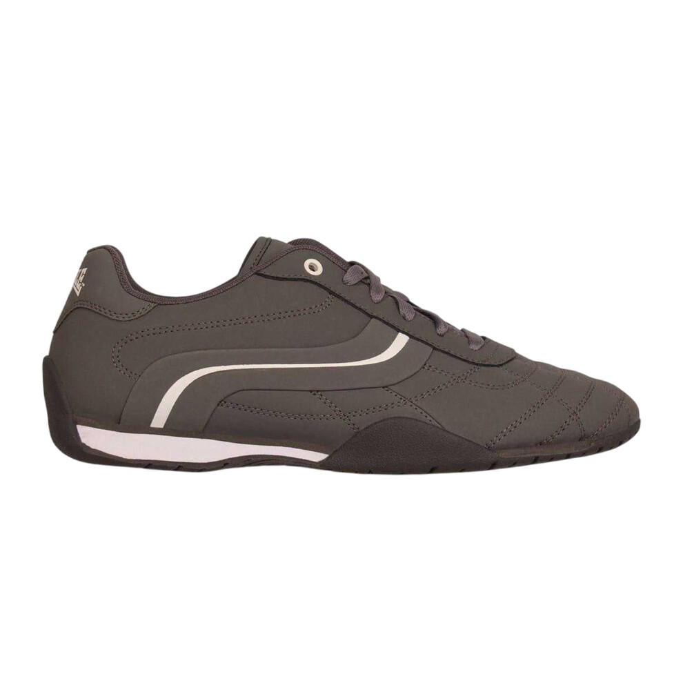 Lonsdale (9.5 Uk, Grey/White) Mens Camden Trainers