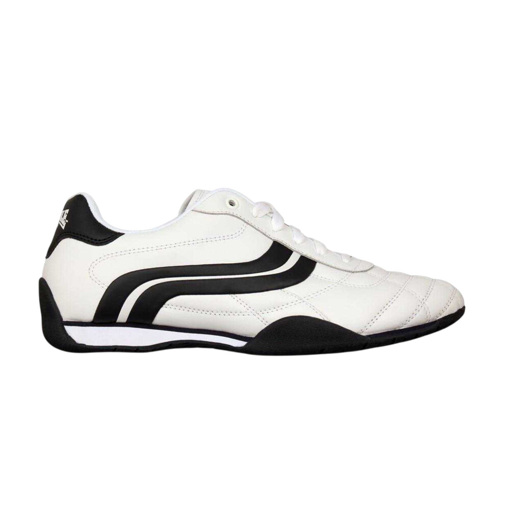 Lonsdale (15 Uk, White/Navy) Mens Camden Trainers
