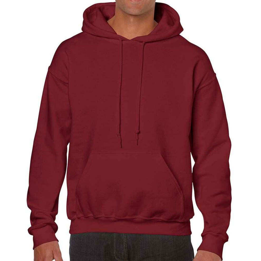 Gildan (Xl, Garnet) Unisex Adult Heavy Blend Hoodie