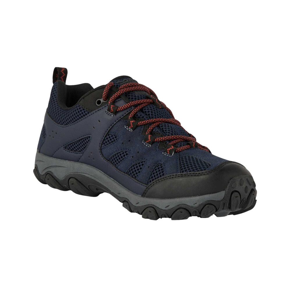 Regatta (8 Uk, Navy/Potters Clay) Mens Edgepoint Iv Low Walking Shoes