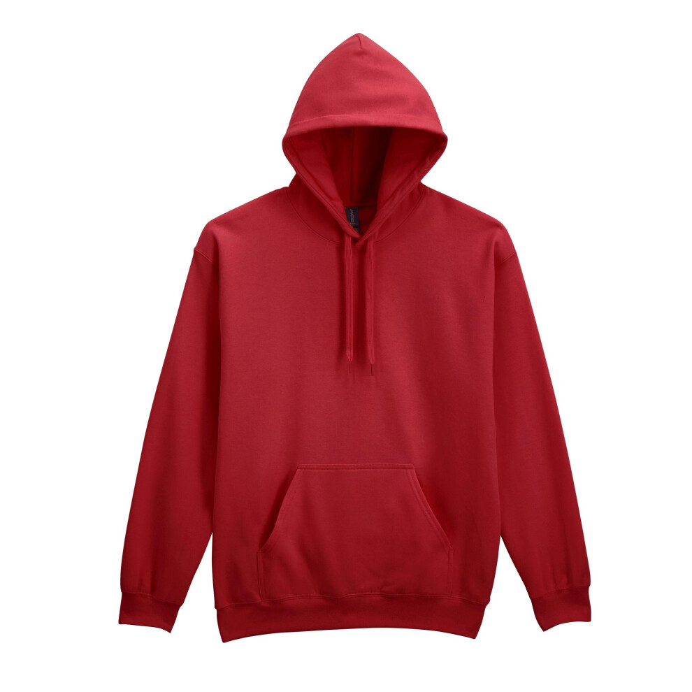 Gildan (Xxl, Cardinal) Unisex Adult Softstyle Fleece Midweight Hoodie