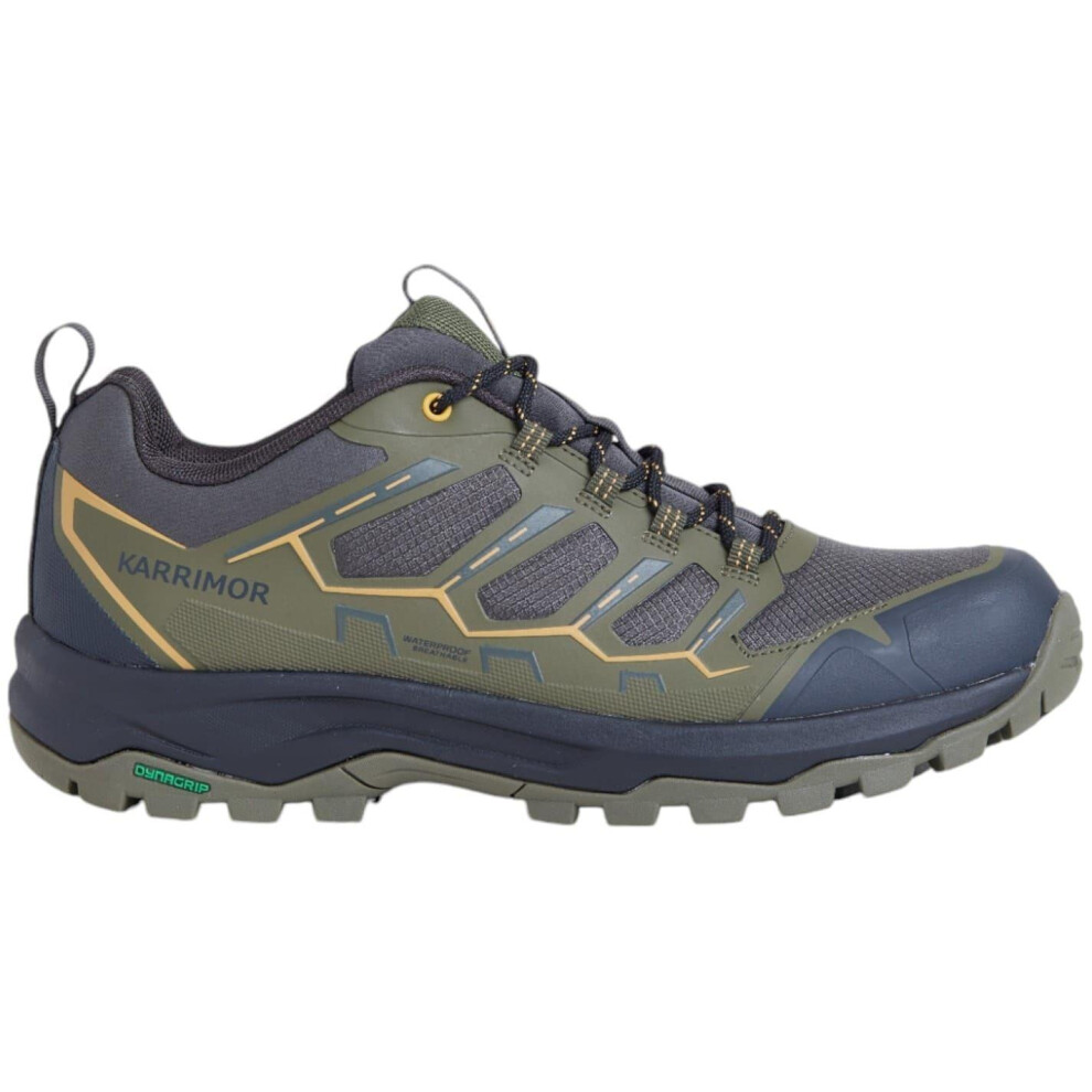 Karrimor (7 Uk, Green) Mens Hurricane Waterproof Hiking Shoes