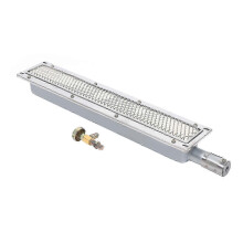 Barbecue avec brûleur latéral, four à gaz infrarouge de 41 cm