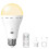 Battery Operated LED Bulb - Remote Control Rechargeable E26 Light Bulb 1