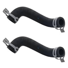 2 piezas 6g9g6758aa 1430644 Manguera de admisión de aire del motor del coche compatible con Mondeo 2004-2012 y Focus 2005-2013