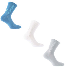 (M, Blue) Under Armour Childrens/Kids Crew Socks (Pack of 3)