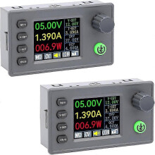 Säädettävä jännitesäädin - Värillinen LCD-näyttö Buck-muunnin 6-36V - 0.5-36V 4.5A 40W matkailuautojen aurinkopaneeleille