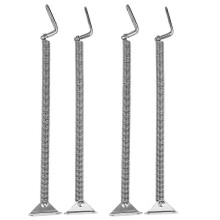 4 pièces de quincaillerie marine pour bateau, ressort de trappe en acier inoxydable de 8-1/4 pouces