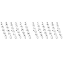 Lot de 12 ampoules halogènes R7S de 78 mm et 100 W, dimmables, blanc chaud 2800 K, 1800 lm, 230 V, culot J78.
