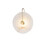 Applique murale LED simple avec décoration en marbre espagnol naturel 1