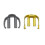 1 set C-clips voor drukslang van Karcher K2, K3 en K7 1