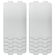 Lot de 10 feuilles de mica universelles pour micro-ondes, feuilles de rechange