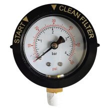 Compacte drukmeter 0-60 PSI 190058, vervanging voor Pentair- en Hayward-zwembaden