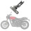 Support de plaque d'immatriculation pour moto Hunter 350 2022-2024 4
