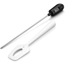 Digitale snoepthermometer, instant afleesbare keuken-, kook- en spatelthermometer, temperatuurmeter en S