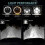 Replacement Headlight for Motorcycle, 7-Inch Approved LED Round 4