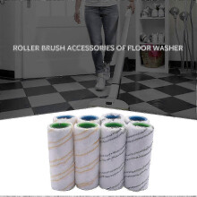 Replacement floor cleaner rollers for Dyson, 8-piece FC5 FC7 set
