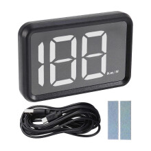 X1 HUD -näyttö GPS-nopeusmittari Ajokokemus USB-käyttöinen Monipuoliset sijoitusvaihtoehdot moottoripyörille Kaikkiin autoihin